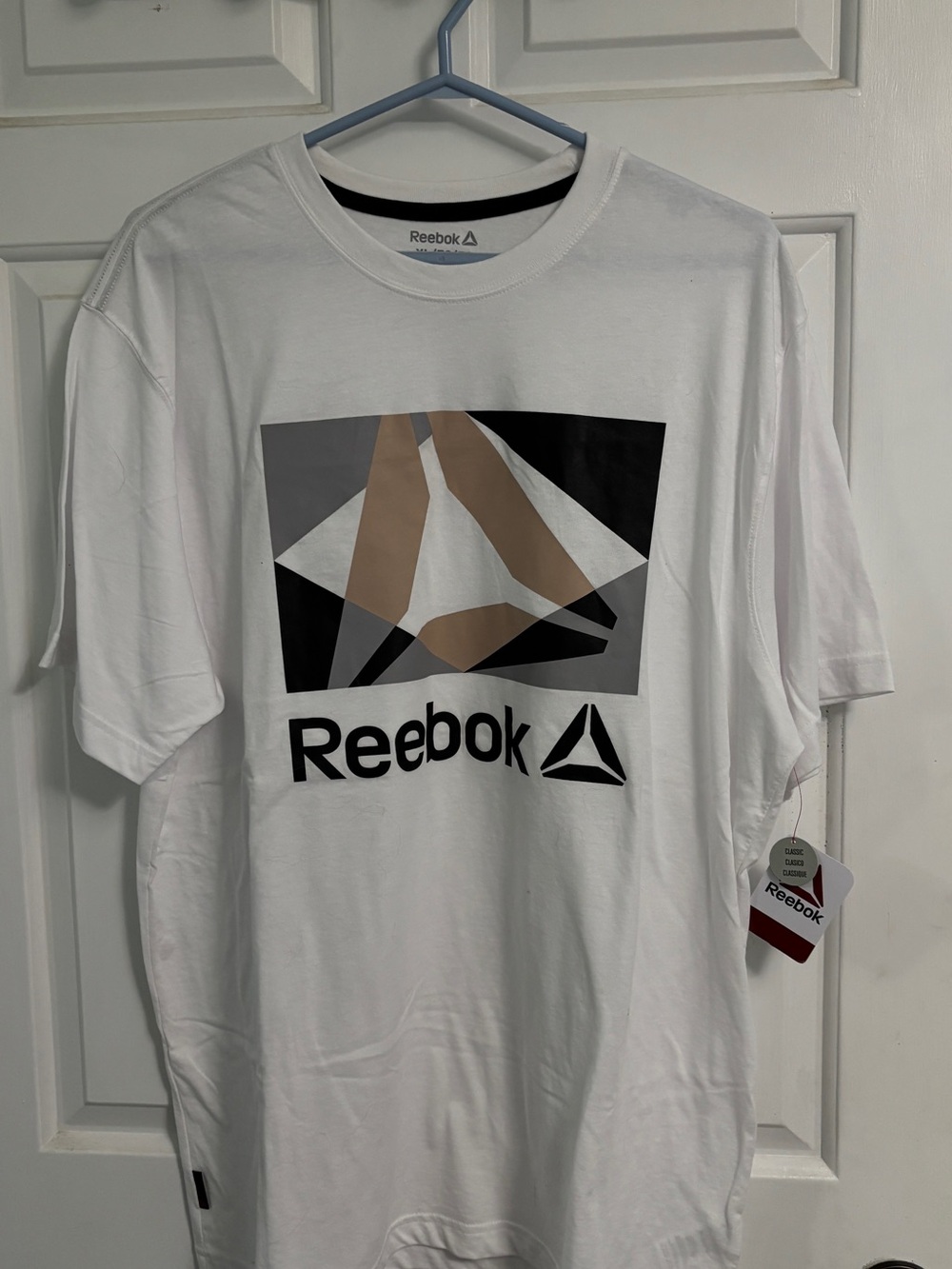 Reebok Men’s White Short Sleeve Tee